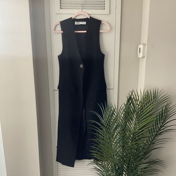 Zara long sleeveless vest - Picture 1 of 2